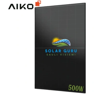 AIKO Saules panelis 500W, N-type ABC, GEN2, full b