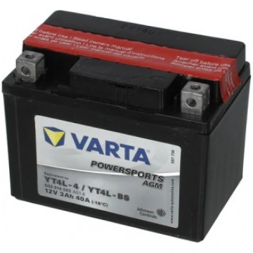 Akumulators AGM/Bezapkopes/STARTA VARTA 12V 3Ah 40