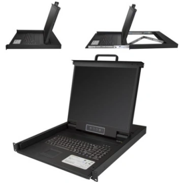 STARTECH 1U SINGLE PORT KVM CONSOLE FOR SERVER RAC