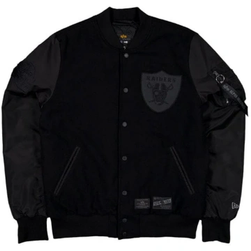LAS VEGAS RAIDERS X ALPHA X NEW ERA WOOL VARSITY M