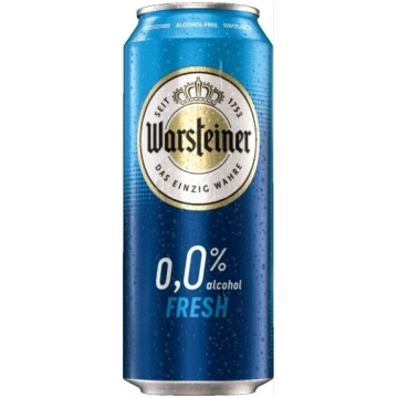 WARSTEINER Fresh bezalkoholiskais alus skārdenē 0,
