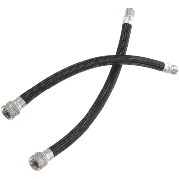 2 x velosipēda sūkņa pagarinājuma šļūtene, elastīg