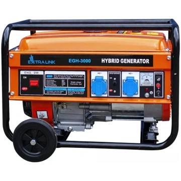 Jaudas ģenerators Extralink EGH-3000 hibrīds 3kW 1
