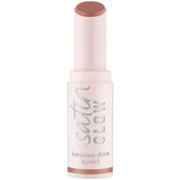 Essence, Satin Glow, Mirdzoša krēmveida lūpu krāsa