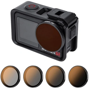 Osmo Action 5 Pro 4 3 ND/PL filtru komplekts, 4 ga