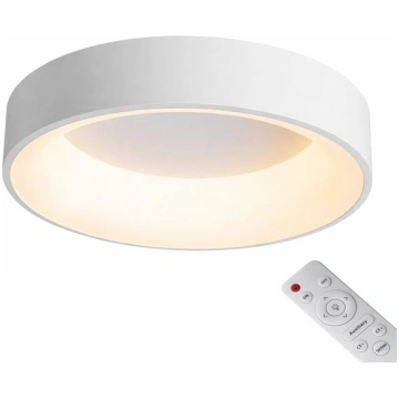 LED griestu lampa plafons 60cm balta, 60W 5450lm a
