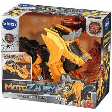 Transformers VTech MotoZaury Triceratops Molops, d