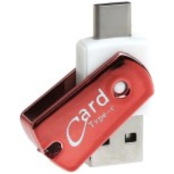 Micro SD Card Reader with USB and Type-C ports - S