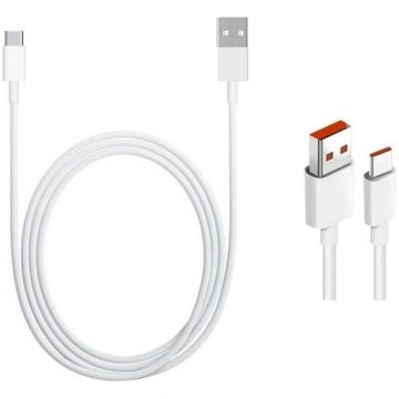 Xiaomi Original Type C 6A Data Cable White (Bulk)