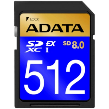 ADATA Premier Extreme SDXC SD8.0 512 GB, memory ca