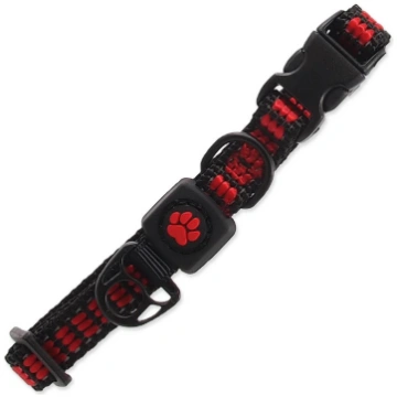 Active Dog Collar Strong XS sarkana neilona kakla 
