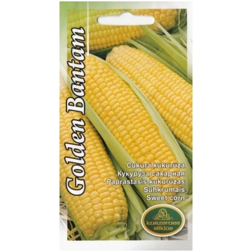 Kukurūza cukura Golden Bantam sēklas 5gr Kurzemes 