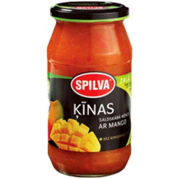 Mērce tomātu Ķīnas saldsk. ar mango Spilva 500g