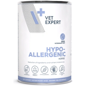 4T VD SUŅU HYPOALLERGENIC KONS ZIRGS 400G VetExper