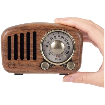 Pārnēsājams retro radio ar Bluetooth, valrieksta k