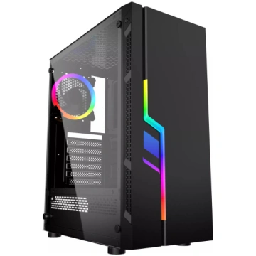 PC korpuss GEMBIRD Fornax 2000 RGB Midi Tower Meln