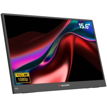 Verbatim Portable 15.6" FHD Monitor LIGHT Portable