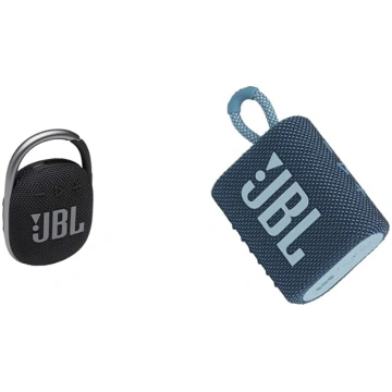 JBL Clip 4 Bluetooth skaļrunis melnā krāsā - ūdens