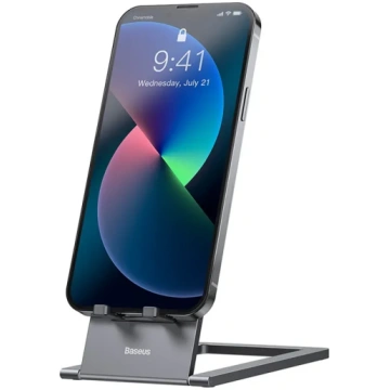 Baseus Foldable Desk Stand, Universal, Black LUKP0