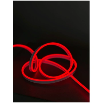 Red LED Rope Light 12V/DC – Flexible Neon Strip, 6