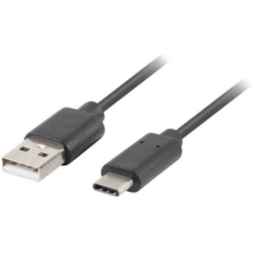 Lanberg USB Type-C to USB Type-A 2.0 Cable Black Q