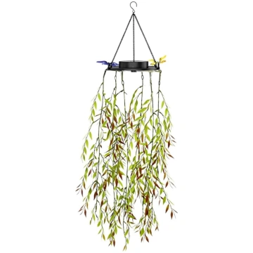 LED āra lampa, darbināma ar saules enerģiju, ūdens