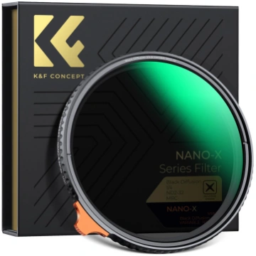 K&F Concept 49mm Black Mist 1/4 and ND2-32 (1-5 St