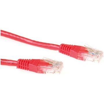 ACT CAT6A UTP 1.5m tīkla kabelis Sarkans 1,5 m U/U