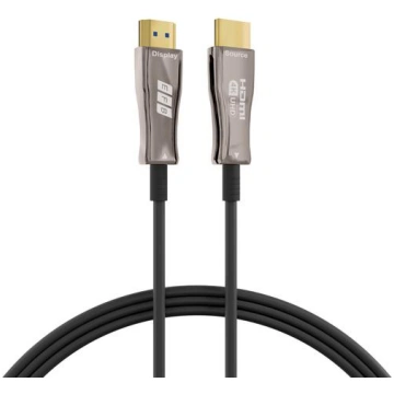 EFB HDMI Glasfaserkabel AOC aktiv 4K60Hz 10m schwa