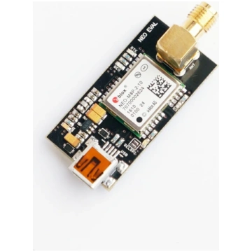 NEO-M8P RTK GNSS receiver board with SMA and mini 