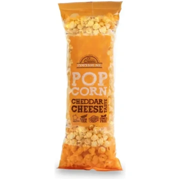 Popkorns POPHOUSE ar čedara siera garšu, 150g