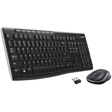 Logitech Keyboard MK270 black US/Int Layout