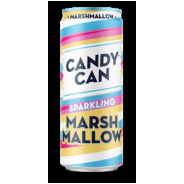 Gāzēts atspirdzinošs dzēriens CANDY CAN, ar marshm