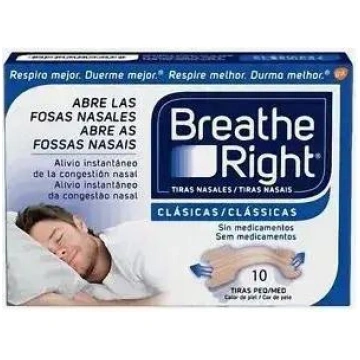 Breathe Right Nasal Strips Small Size 10 Units 847