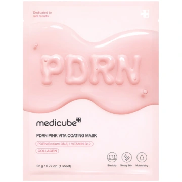 Medicube - PDRN Pink Vita Coating Mask - Atjaunojo