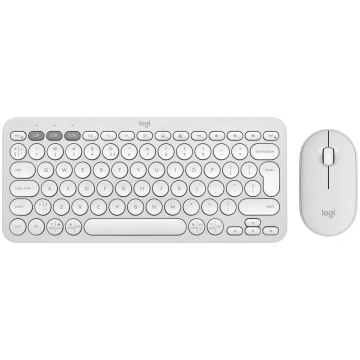 Bezvadu tastatūras un peles komplekts Logitech Peb