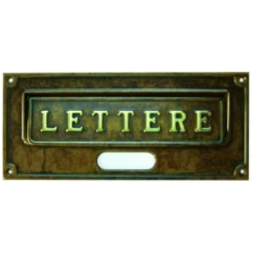 A6 Placca Roma ALUBOX