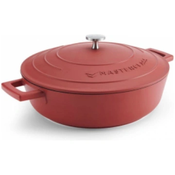 MASTERCLASS ZEMAIS KATLS 4L, 26CM AR VĀKU, SARKANS