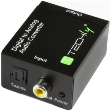 Konwerter cyfrowy Toslink SPDIF, coaxial audio na