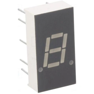 Display: LED | 7-segment | 7.8mm | 0.3" | No.char: