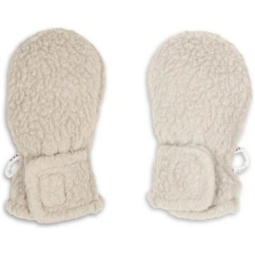 Lodger Mittens Teddy bērnu cimdiņi, Birch, 0-12m (