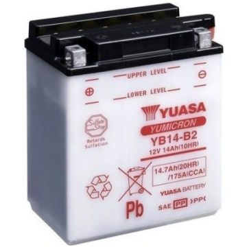 Startera akumulatoru baterija YUASA YB14-B2