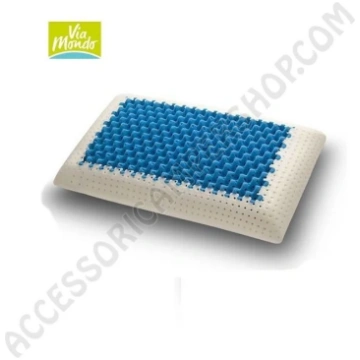 CUSCINO GUANCIALE IN MEMORY FOAM POLAR GEL A SAPON