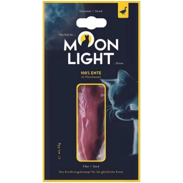 MOONLIGHT Dinner duck fillet – cat treat – 22 g MT
