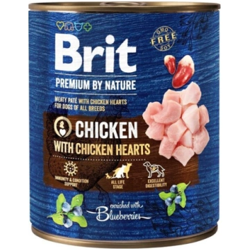 Brit Premium by Nature vistas gaļa suņiem ar vistu