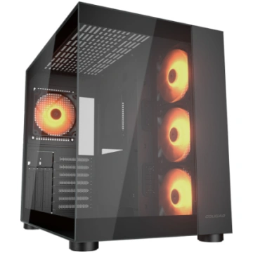 COUGAR FV150 RGB PC Case, Mid tower, Black CGR-5KA