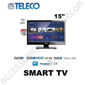 SMART TV TELECO TEK15W9 15'' ANDROID 9.0