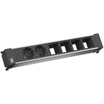 Bachmann POWER FRAME Large 2x earthing contact 4x 