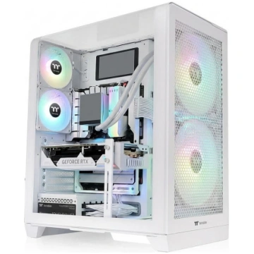 Datora korpuss THERMALTAKE View 390 TG Snow White