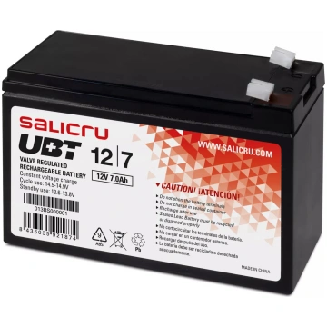 SLA akumulators SALICRU UBT 12/7 12 V, 1 gab., 2.1